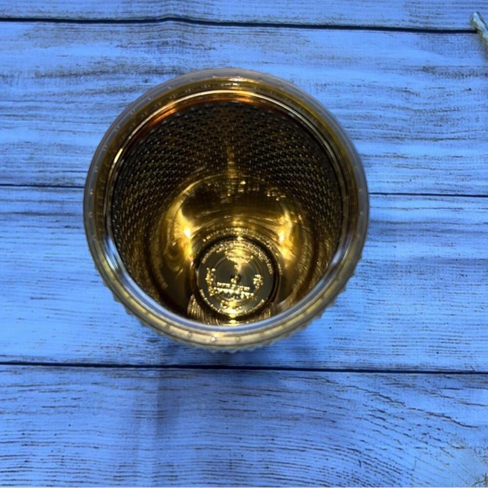 💛 Starbucks Holiday Release 2022 - Gold Metallic Venti Studded Tumbler - Picture 4 of 4